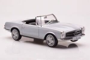 Mercedes 230 SL W113 Pagoda Gris Norev 1:18 183990 Métal — image 6 sur 8