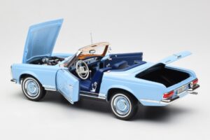 Mercedes 230 SL W113 Pagoda Horizon Bleu Édition Concessionnaire Norev 1:18 B66040633 Métal — image 7 sur 10