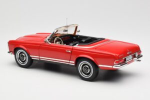 Mercedes 230 SL W113 Pagoda Rouge Norev 1:18 B660640596 Métal — image 7 sur 8