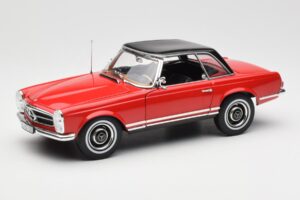 Mercedes 230 SL W113 Pagoda Rouge Norev 1:18 B660640596 Métal