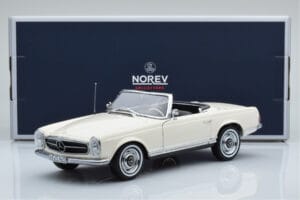 Mercedes 230 SL W113 Pagoda Blanc Édition Limitée Norev 1:18 183768 Métal — image 9 sur 9