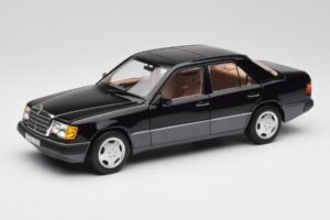 Mercedes 230E W124 AMG Wheels Noir Édition Limitée Norev 1:18 183950 Métal