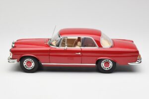 Mercedes 280 SE W108 Rouge Norev 1:18 193527 Métal — image 4 sur 8