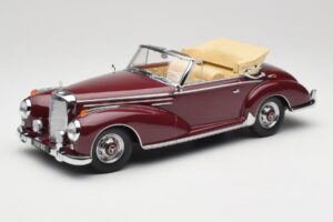 Mercedes 300 SC W188 Cabriolet Rouge Foncé KK-Scale 1:18 KKDC180942 Métal