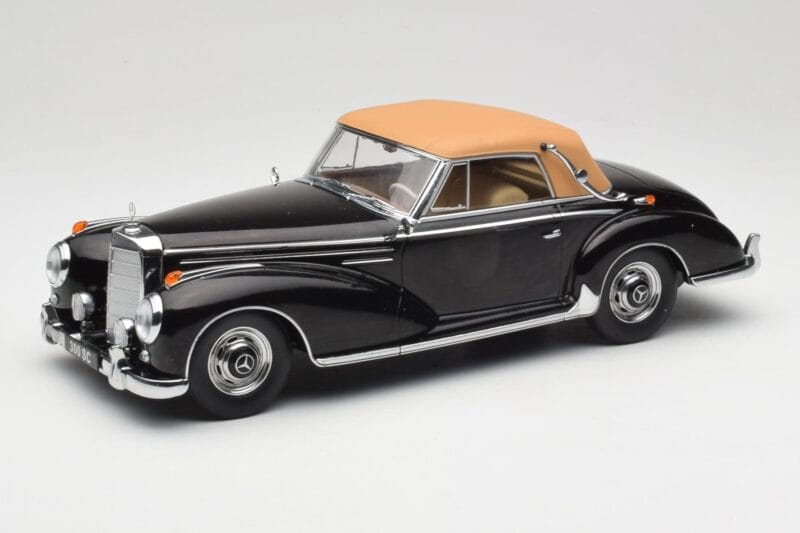 Mercedes 300 SC W188 Cabriolet Softtop Noir KK-Scale 1:18 KKDC180943 Métal