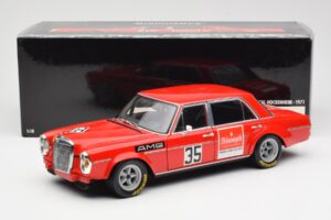 Mercedes 300 SEL 6.8 #35 H. Kelleners Hockenheim 1973 Minichamps 1:18 100713435 Métal — image 8 sur 8