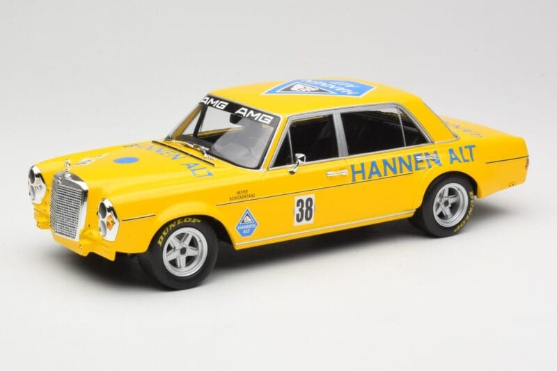 Mercedes 300 SEL 6.8 W109 #38 H. Heyer Season Finale Hockenheim 1971 Minichamps 1:18 155713438 Métal