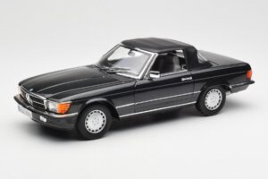 Mercedes 300 SL R107 Noir Pearl Édition Concessionnaire Norev 1:18 B66040678 Métal — image 3 sur 10