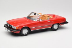 Mercedes 300 SL R107 Rouge Norev 1:18 B66040623 Métal