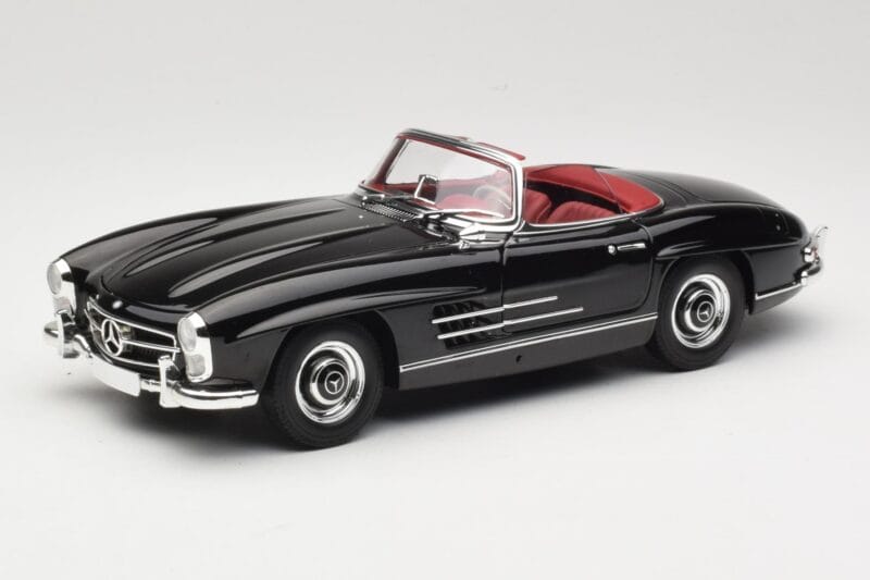 Mercedes 300 SL W198 Roadster Noir Minichamps 1:18 180039036 Métal