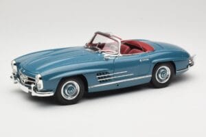 Mercedes 300 SL W198 Roadster Bleu Minichamps 1:18 180039035 Métal