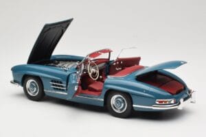 Mercedes 300 SL W198 Roadster Bleu Minichamps 1:18 180039035 Métal — image 5 sur 8