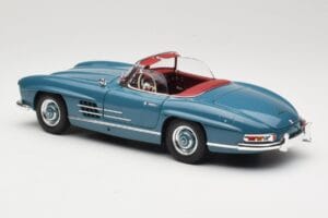 Mercedes 300 SL W198 Roadster Bleu Minichamps 1:18 180039035 Métal — image 7 sur 8