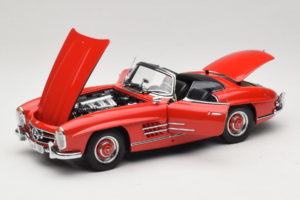 Mercedes 300 SL Roadster Rouge Minichamps 1:18 180039031 Métal — image 2 sur 8