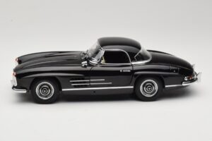 Mercedes 300 SL W198 Roadster With Hardtop Noir Minichamps 1:18 180039040 Métal — image 4 sur 8