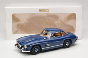 Mercedes 300 SL W198 Bleu Norev 1:18 183852 Métal — image 8 sur 8