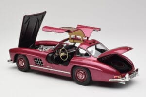 Mercedes 300 SL W198 Rouge Feu Minichamps 1:18 180039008 Métal — image 5 sur 8