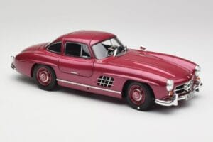 Mercedes 300 SL W198 Rouge Feu Minichamps 1:18 180039008 Métal — image 6 sur 8