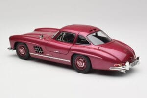 Mercedes 300 SL W198 Rouge Feu Minichamps 1:18 180039008 Métal — image 7 sur 8