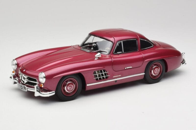 Mercedes 300 SL W198 Rouge Feu Minichamps 1:18 180039008 Métal