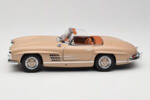 Mercedes 300 SL W198 Roadster Brun Clair Minichamps 1:18 180039032 Métal — image 4 sur 8