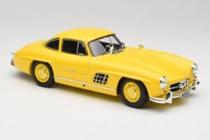 Mercedes 300 SL W198 Jaune Clair Minichamps 1:18 180039009 Métal — image 6 sur 8