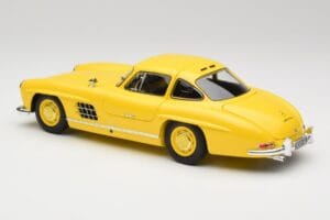 Mercedes 300 SL W198 Jaune Clair Minichamps 1:18 180039009 Métal — image 7 sur 8