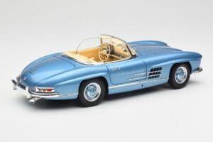 Mercedes 300 SL W198 Roadster Hardtop Light Blue Metallic Minichamps 1:18 180039042 Métal — image 4 sur 9