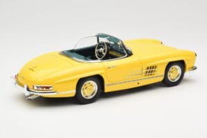 Mercedes 300 SL W198 Roadster Hardtop Signal Yellow Minichamps 1:18 180039044 Métal — image 4 sur 9