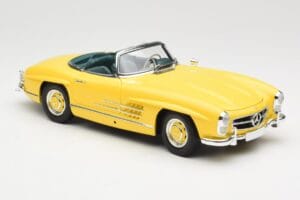 Mercedes 300 SL W198 Roadster Hardtop Signal Yellow Minichamps 1:18 180039044 Métal — image 7 sur 9