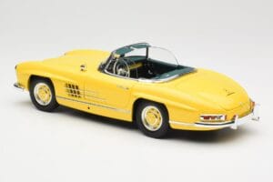 Mercedes 300 SL W198 Roadster Hardtop Signal Yellow Minichamps 1:18 180039044 Métal — image 8 sur 9