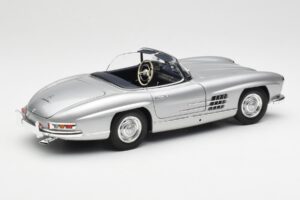 Mercedes 300 SL W198 Roadster Silver Metallic Minichamps 1:18 180039030 Métal — image 3 sur 8