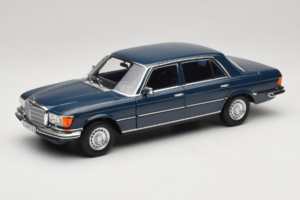 Mercedes 350 SEL W116 Hansa Blue Norev 1:18 183976 Métal