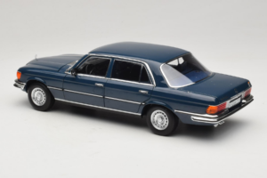 Mercedes 350 SEL W116 Hansa Blue Norev 1:18 183976 Métal — image 7 sur 8