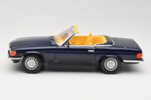 Mercedes 350 SL R107 Bleu Foncé Sun Star 1:18 MB003 Métal — image 4 sur 8