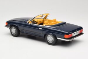 Mercedes 350 SL R107 Bleu Foncé Sun Star 1:18 MB003 Métal — image 7 sur 8