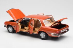 Mercedes 450 SEL 6.9 W116 Orange Metallic Norev 1:18 183459 Métal — image 5 sur 8