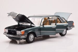 Mercedes 450 SEL 6.9 W116 Petrol Métallique Norev 1:18 183974 Métal — image 2 sur 8