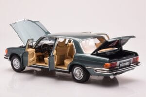 Mercedes 450 SEL 6.9 W116 Petrol Métallique Norev 1:18 183974 Métal — image 5 sur 8