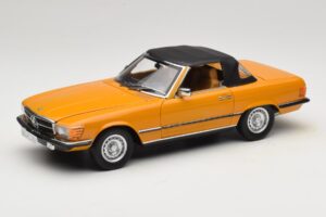 Mercedes 450 SL R107 Cayenne Orange Norev 1:18 183350 Métal — image 3 sur 10