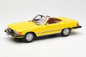 Mercedes 450SL R107 Jaune US Version Norev 1:18 183727 Métal