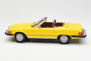 Mercedes 450SL R107 Jaune US Version Norev 1:18 183727 Métal — image 5 sur 9