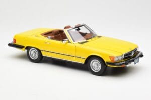 Mercedes 450SL R107 Jaune US Version Norev 1:18 183727 Métal — image 7 sur 9