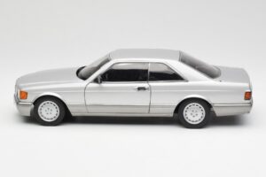 Mercedes 500 SEC C126 Argent AUTOart 1:18 76212 Métal — image 4 sur 8