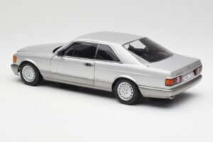 Mercedes 500 SEC C126 Argent AUTOart 1:18 76212 Métal — image 7 sur 8