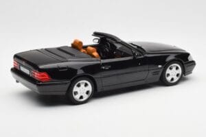 Mercedes SL 500 R129 Noir Norev 1:18 183750 Métal — image 4 sur 10