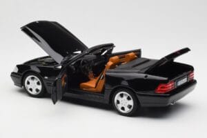 Mercedes SL 500 R129 Noir Norev 1:18 183750 Métal — image 7 sur 10