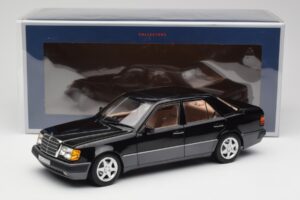 Mercedes 500E W124 Noir Édition Limitée Norev 1:18 183949 Métal — image 12 sur 12