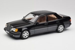 Mercedes 500E W124 Noir Édition Limitée Norev 1:18 183949 Métal