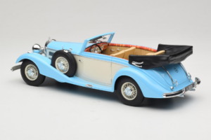 Mercedes 540K Cabriolet Bleu Blanc Cult Models 1:18 CML184-2 Métal — image 5 sur 6